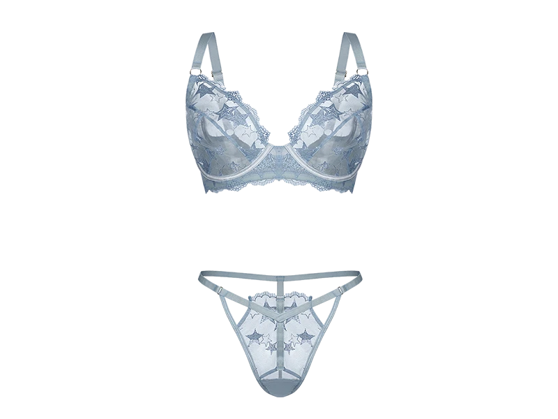 embroidered lingerie